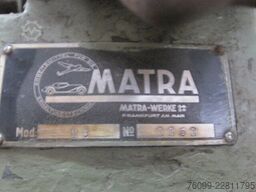 Matra Ventilschleifmaschine mit Doppelkonus-S.