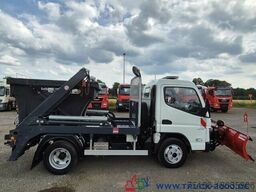 Mitsubishi Canter Fuso 6S15 Winter Schneeschild Salzstreuer