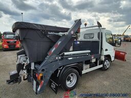 Mitsubishi Canter Fuso 6S15 Winter Schneeschild Salzstreuer