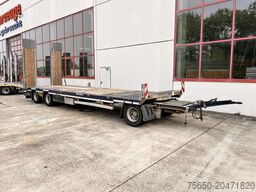 Müller Mitteltal D3 3 Achs Tieflader 9 m, Verzinkt, Wenig Benutzt