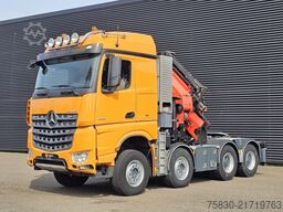 Mercedes-Benz Arocs 3251 8X4 / PALFINGER PK 65002 + JIB