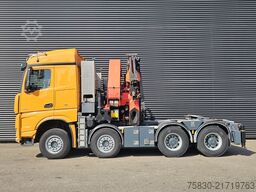 Mercedes-Benz Arocs 3251 8X4 / PALFINGER PK 65002 + JIB