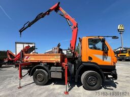 MERCEDES-BENZ Unimog U20 2-Achs Allradkipper Kran Palfinger Kr
