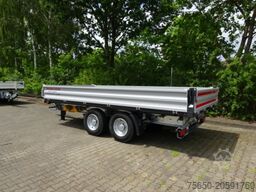 Möslein TTD11 weiß neuer Tandem 3- Seitenkipper Tieflader-- Neufahrzeug --