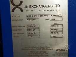 UK Exchangers Ltd UKE-8-4PV-8 - (50 kW) 8 Plates