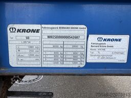 Krone SD MegaLiner, 3m, Liftachse, BPW Achsen