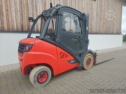 Linde H 25/600 Diesel Triplex Zinkenversteller