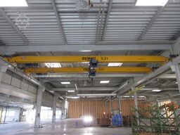 Demag - 2x Portalkran Brückenkran Kran EKKE 3200Kg 3,2t 13262mm + Laufschienen