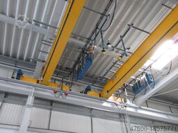 Demag - 2x Portalkran Brückenkran Kran EKKE 3200Kg 3,2t 13262mm + Laufschienen