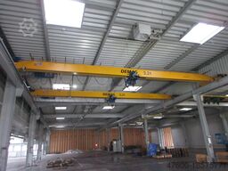 Demag - 2x Portalkran Brückenkran Kran EKKE 3200Kg 3,2t 13262mm + Laufschienen