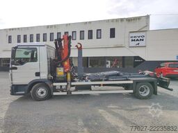 MAN TGL 12.250 Containersysteem met kraan Palfinger...