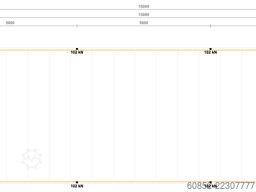 5x15m Lagerbühne , Belastung : 500kg/qm Unterkante: 3m ,ca. 75qm , Systembühne