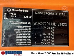 Mercedes-Benz Atego 818 K 4x2, 2x AHK, Meiller-Kipper,