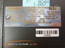 Siemens 1FT6086-8AF71-1AL4 Servomotor   - , mit 12 Monaten Gewährleistung! -