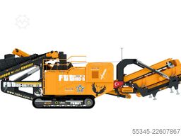 FABO Crushing Equipment FTT-100-S Mobile Tertiary Impact Crusher