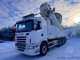 Scania G480 Euro 6, Sewer Jetter, Vacuum & Recycler, 2013