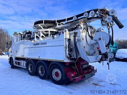 Scania G480 Euro 6, Sewer Jetter, Vacuum & Recycler, 2013