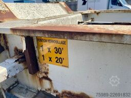 Fruehauf 3 Axles 1x45ft, 1x30ft, 1x40ft, 2x20ft  extanda...