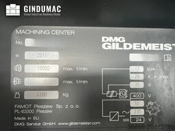 DMG MORI DMC 1035V