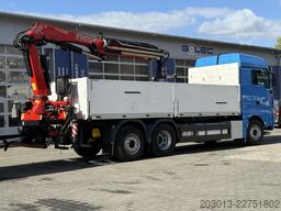 MAN TGX 26.470 Euro 6 Abrollkipper mit Ladekran