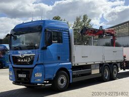 MAN TGX 26.470 Euro 6 Abrollkipper mit Ladekran