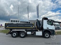 MERCEDES-BENZ Arocs 2545 Kipper/Kran/6x4-4/Lenkachse/128 tkm
