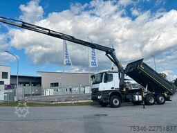 MERCEDES-BENZ Arocs 2545 Kipper/Kran/6x4-4/Lenkachse/128 tkm