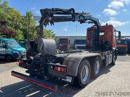 MERCEDES-BENZ Arocs 2643 L 6x4 Abrollkipper mit Kran Funk+Grei