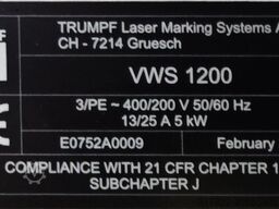 TRUMPF VectorMark compact VMcHP VWS1200