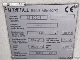 Alzmetall GS 800/3