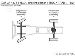 DAF XF 480 FT NGD , different location : TRUCK TRAD...
