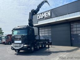 Scania R490 R 490 8x2 Euro 6 HMF 8520-K6 + JIB FJ2000-K6
