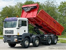 MAN TGA 35.400 * KIPPER 6,00 m + BORDMATIC *8x4* TOP