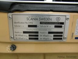 SCANIA R520 V8,TOPLINE,HYDRAULIK RETARDER VOLL LUFT