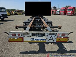 Krone ZZ18 XF0 Tandem Box Carrier - Luft - BPW Achsen