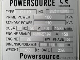 Cummins 6BT5.9-G2 - 110 kVA Generator - DPX-19835