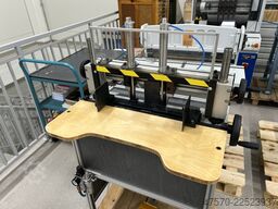 Double side corner cutter pneumatic