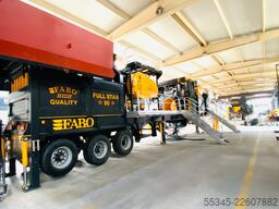 FABO Crushing equipment Mobile Jaw Crusher Fullstar-110