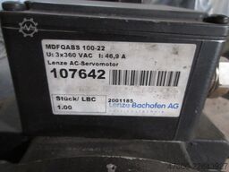 Lenze Bachhofen AG Antrieb Getriebemotor MDFQABS100-22 100Hz 20,6Kw 2930 U/min