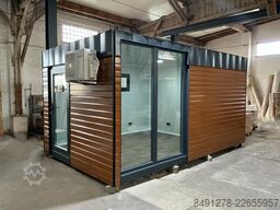 Villex Container Big Wood Pavillon