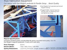 Mi Tek Mk8 hydraulic truss press