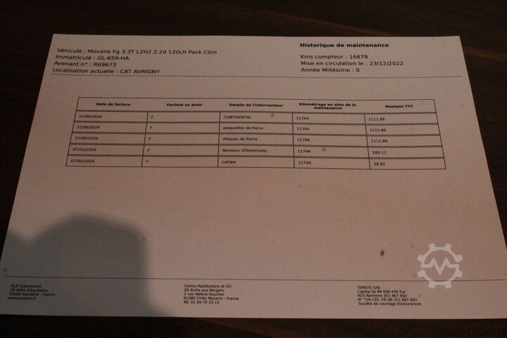 Delivery van Opel Movano 2.2D 120PK L2H2 EURO 6 - Airco - Cruise ...