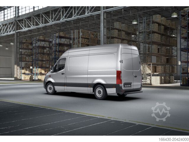 Hög tak skåpbil Mercedes-Benz Sprinter 317 CDI Kasten L2H2 Holz Navi Kamera
