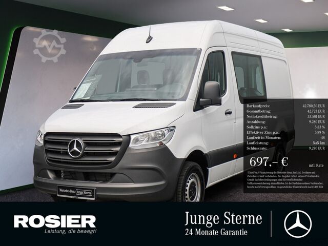 Kastenwagen Mercedes-Benz Sprinter 317 CDI Mixto L2H2 MBUX Navi Kamera