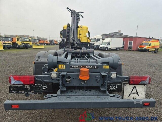 Haakarm vrachtwagen MAN TGS 26.320 Meiller RK 2070+ Kran MKG HLK 177+FB