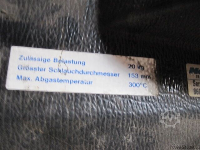 Nederman sustav za ekstrakciju ispušnih plinova za kamione / automobile  