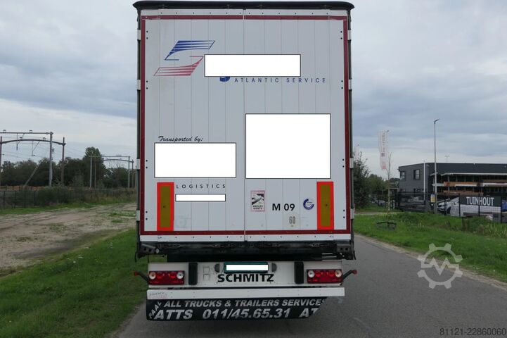 Klizne cerade Schmitz Cargobull SCB*S3T | Tautliner + Sliding roof | 2012 | TUV...