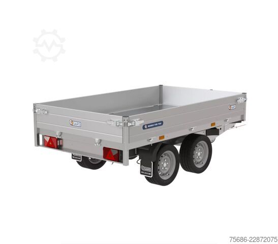Tipper 3 laturi Saris ⭐ Kipper 256x150x30 2000Kg Handpumpe