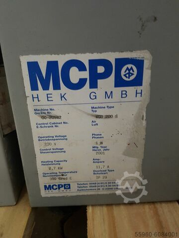 Gabinete de calefacción HEK GmbH VGO 200 S
