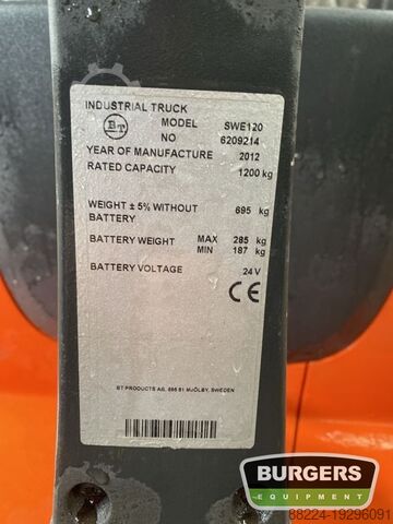 Heftruck BT SWE120